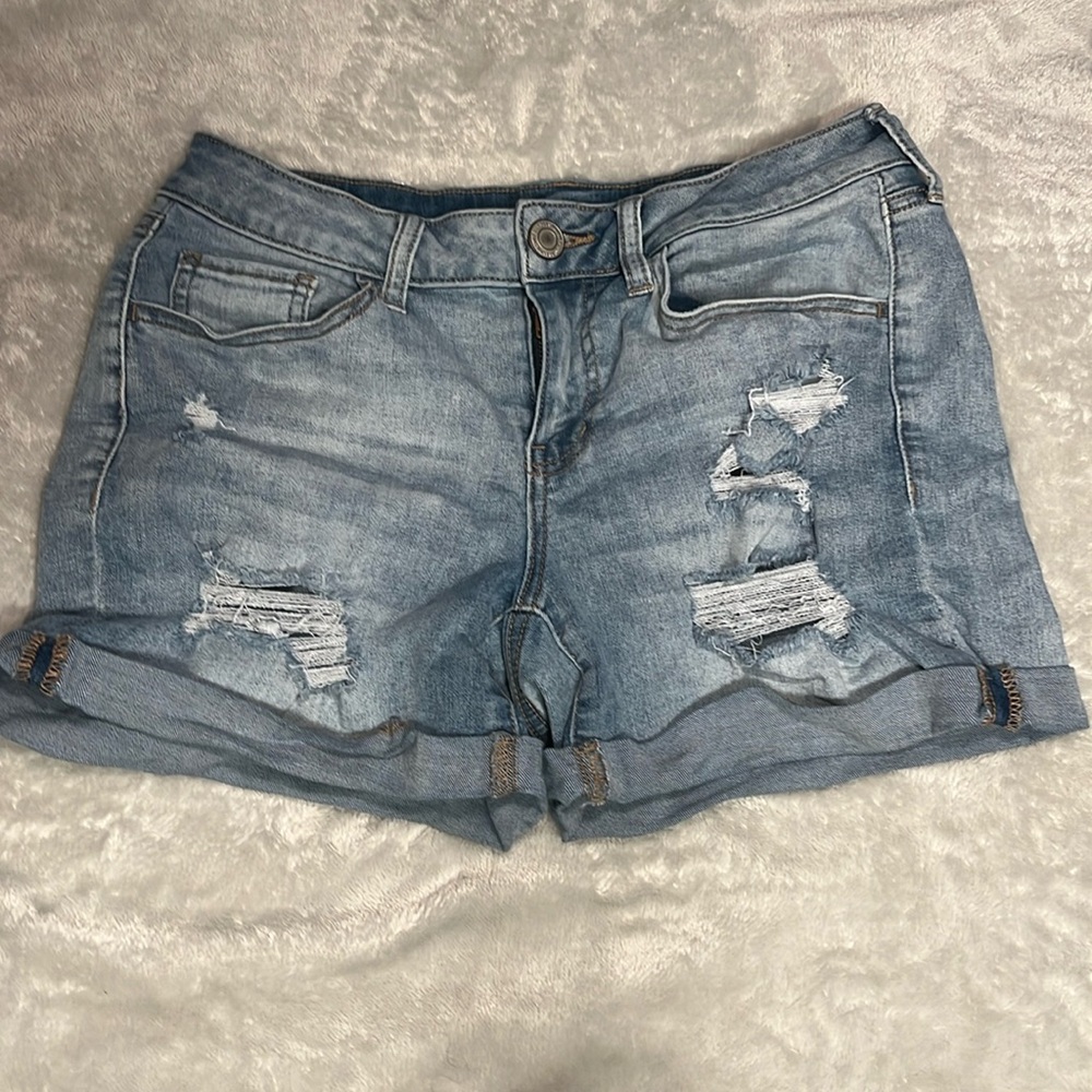 Denim shorts